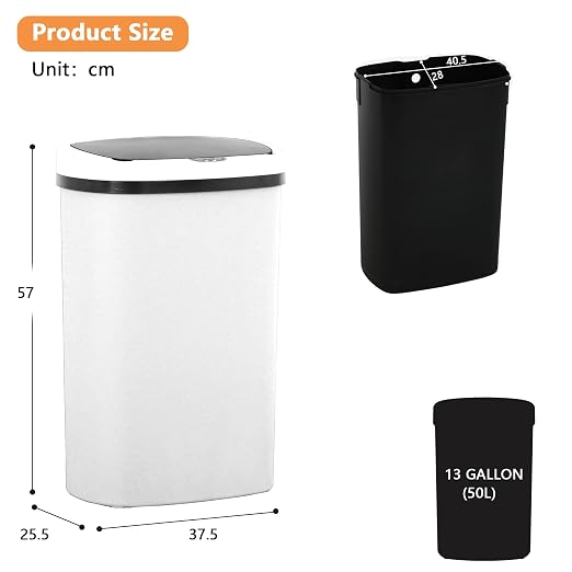 13 Gallon/50 L Kitchen Trash Can - Image 7