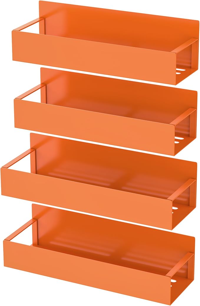 HuggieGems 4 Pack Magnetic Spice Storage Rack Organizer - Image 5