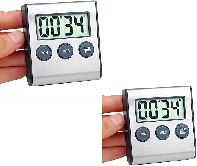 2 Pack Digital Magnetic Countdown Timer by Kyzistn
