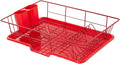 Sweet Home Collection Space-Saving 3-Piece Dish Drainer Rack Set: Efficient by SweetHomeCollection