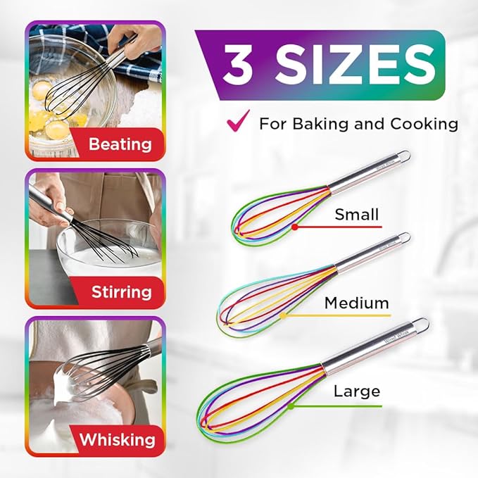 Silicone Whisk Set - Image 2