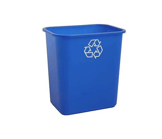United Solutions 7 Gallon/28 Quart Efficient Recycle Wastebasket | Fits Under by UNITEDSOLUTIONS