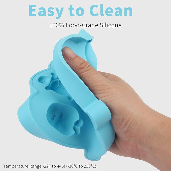 Fu Store Ice Cube Tray Shell Silicone Ice Cube Trays - Image 6