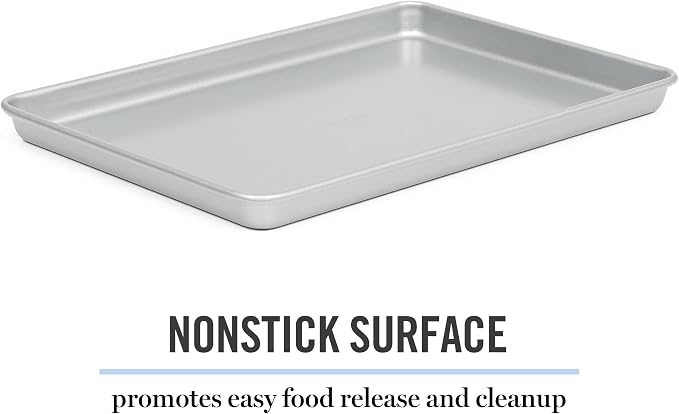 Martha Stewart Gallen 13x9 Inch Nonstick Carbon Steel Cookie Sheet - Image 3