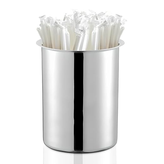 OCS Parts 6.75-Inch Kitchen Utensil Holders | Set of 3 | Stainless Steel - Image 4