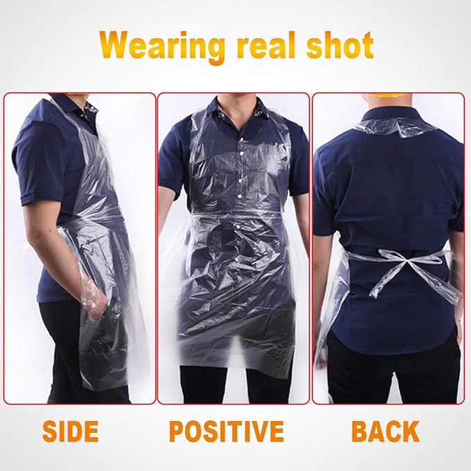 Disposable Aprons, Plastic apron - Image 5