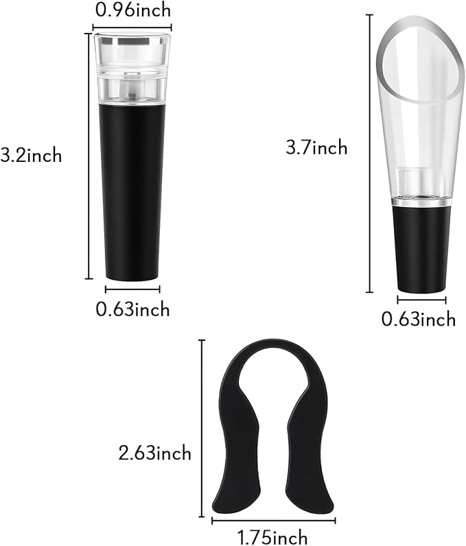 KORCCI Multifunctional Wine Bottle Opener Gift Set - Image 4
