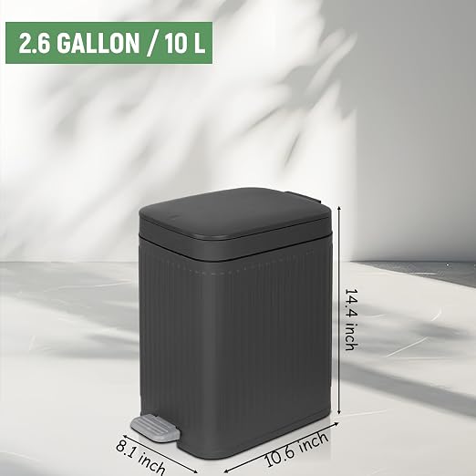 rejomiik Small Bathroom Trash Can - Image 7