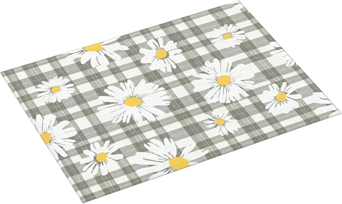 Daisy Dish Drying Mat For Kitchen Counter Absorbent Large Kitchen Fast Dry Pad - Image 2