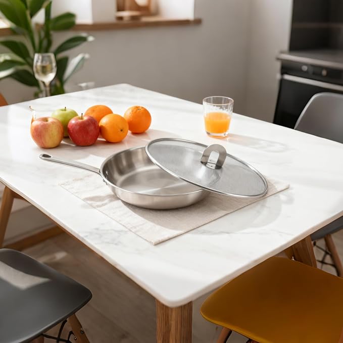 3 PCS Splatter Screen for Cooking, 25/29/ 33 cm Stainless Steel Grease Splatter - Image 4