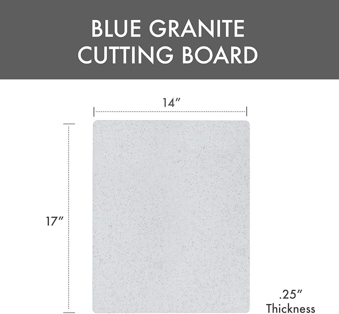 Dexas Superboard Reversible Pastry Board, 14 x 17 Inches, Granite Color - Image 3