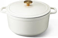 CAROTE 5QT Enameled Cast Iron Dutch Oven Pot by CAROTE