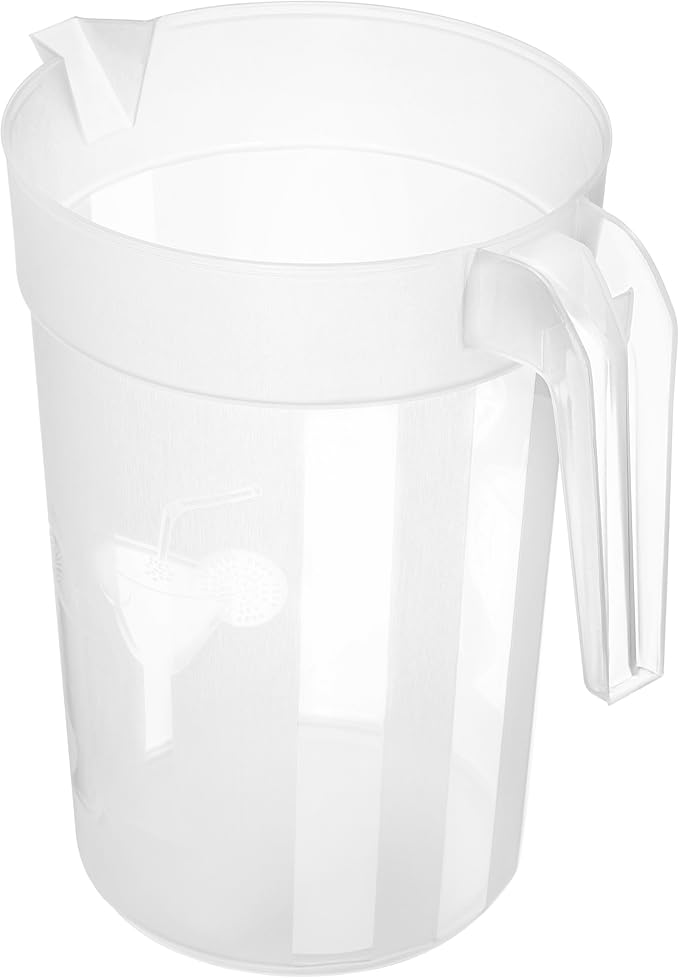Tribello LARGE 1.3 Gallon Water Pitcher, Plastic Juice Pitcher - Image 5