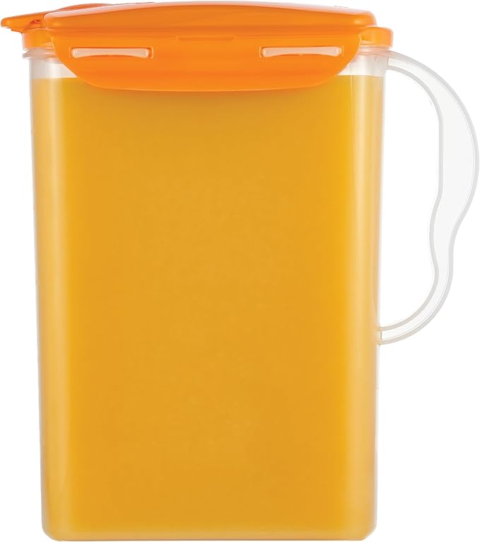 LocknLock Aqua Fridge Door Water Jug | Clear Pitcher | BPA Free Plastic Pitcher by LocknLock