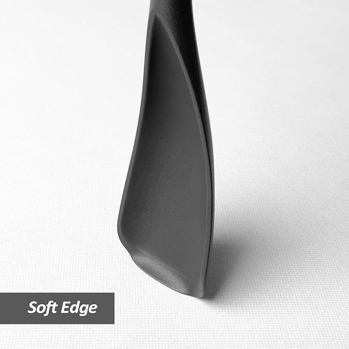 Cooking Spoon for Nonstick Cookwares, VOVOLY Silicone Spoon for Mixing - Image 6