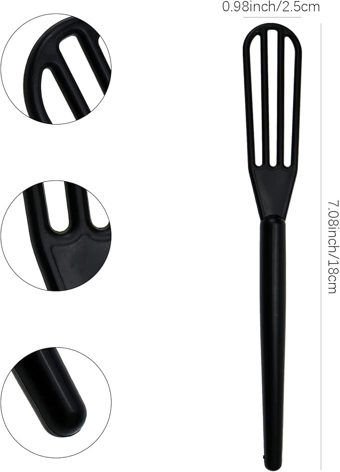 10 PCS Plastic Hair Coloring Mixer, Hair Color Whisks Dye Cream Mixer, Tint - Image 2
