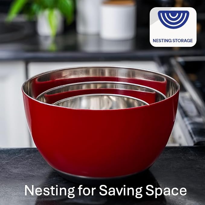 WHYSKO® Stainless Steel Mixing Bowls - Image 4