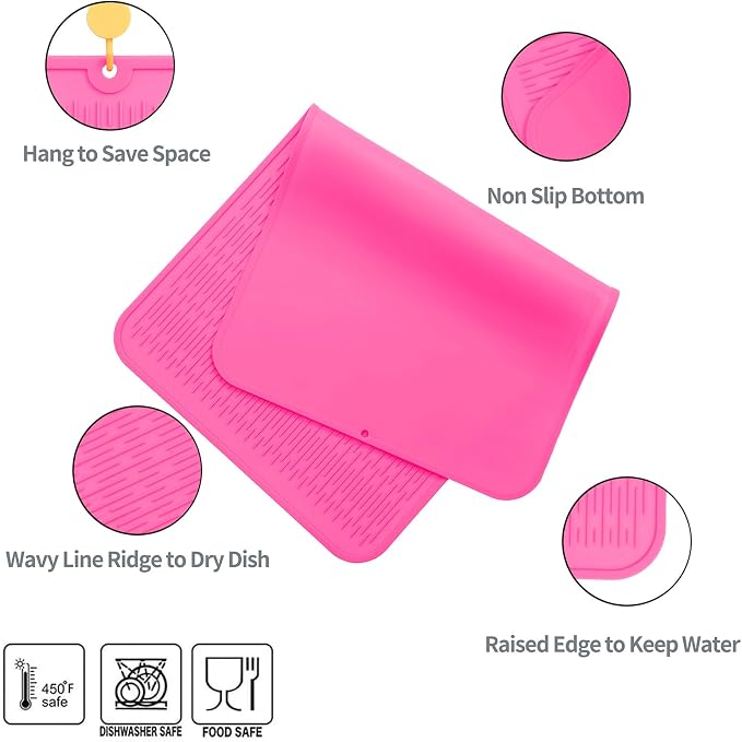 MicoYang Silicone Dish Drying Mat - Image 3
