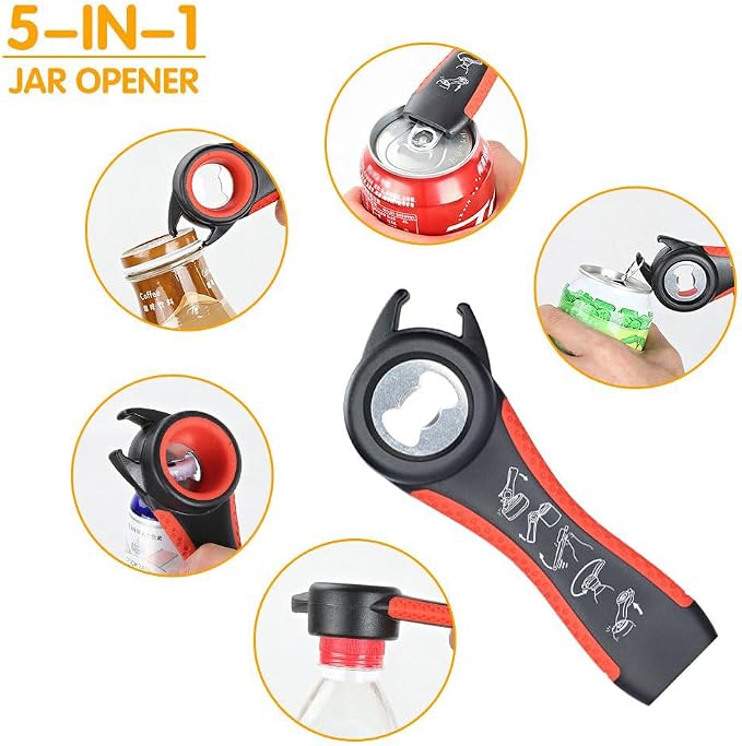 Latest Jar Opener and 5 in 1 Bottle Opener - Image 6
