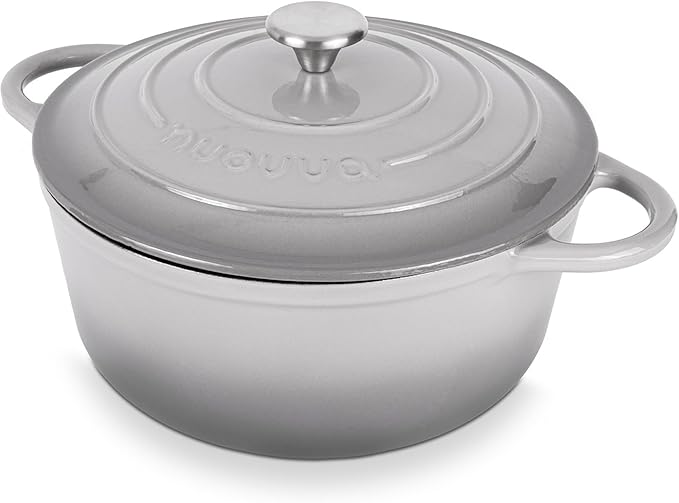 Nuovva Enamelled Cast Iron Dutch Oven Pot by Nuovva