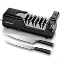 Electric Knife Sharpener, Precise 20° Diamond Knife Sharpener by DAWNSTARLIFE