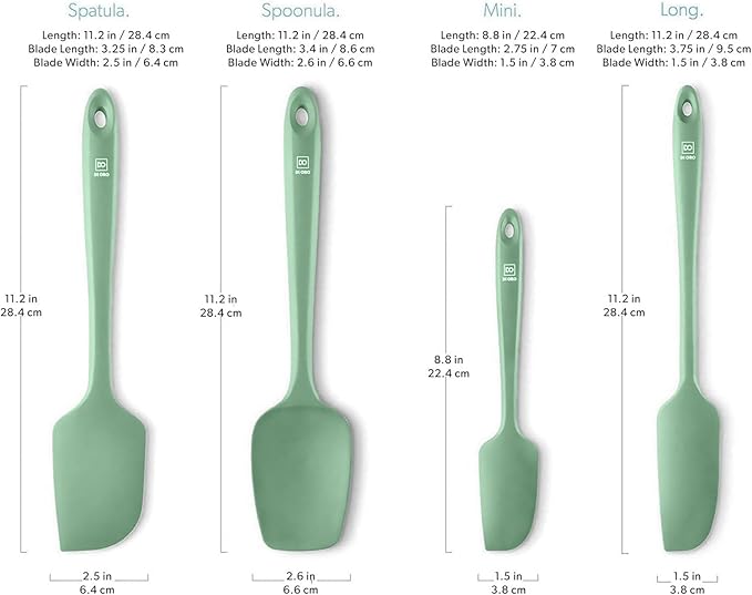 DI ORO Silicone Spatula Set - Image 5