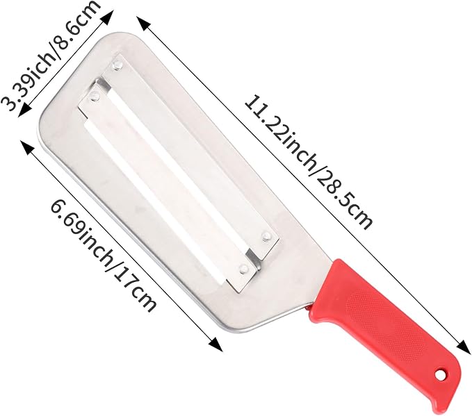 Cabbage Chopper Shredder, 2 Pack Cabbage Cutter Knife Kitchen Slicer Sauerkraut - Image 2