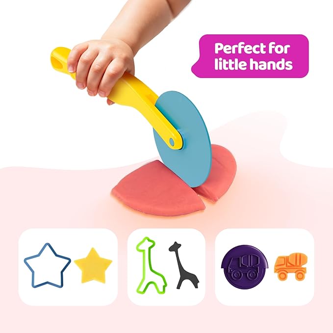 Dough Tools for Kids, Ice Cream, Play Bulk Pack - Image 3