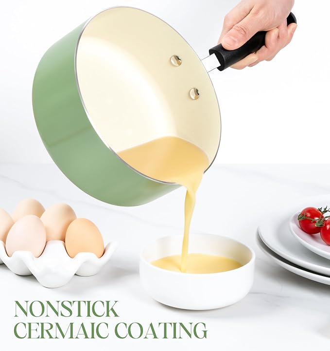 MICHELANGELO Nonstick Sauce Pan - Image 2