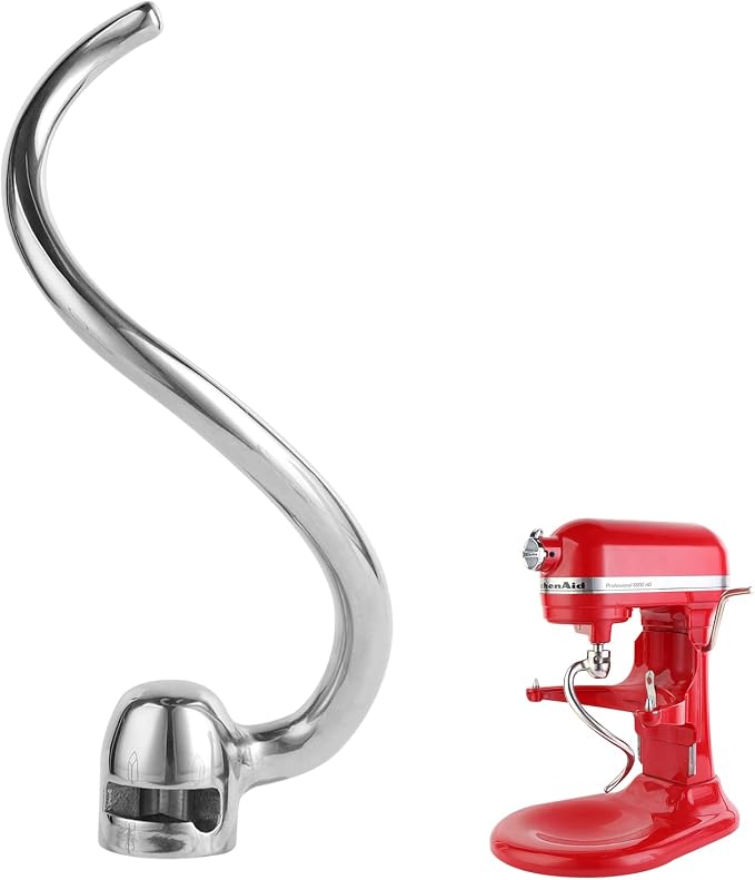 Stainless Steel Spiral Dough Hook Compatible by XINBOOGQ