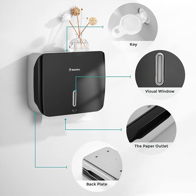 Paper Towel Dispenser Wall Mount - Image 4