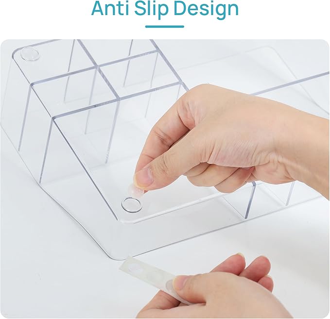 Vtopmart 1 Tier Clear Makeup Organizer - Image 6