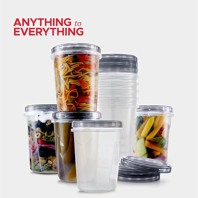 Tafura 10 Pack Leakproof Freezer Containers - Image 6