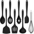 TeamFar 8 PCS Silicone Cooking Utensils by TeamFar