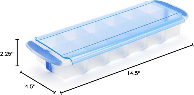 GoodCook Touch Prep and Freeze Ice Tray, 2-oz. Cubes, Stackable - Image 12