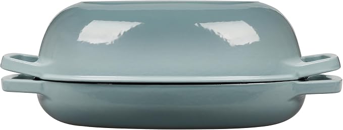 EDGING CASTING Enameled Cast Iron Oval Dutch Oven Pot - Image 8