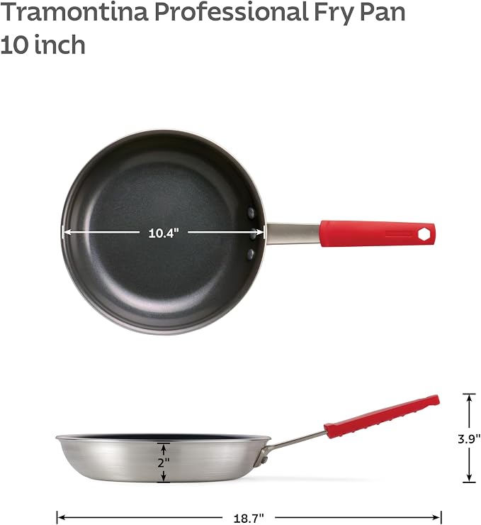 Tramontina Professional 10-Inch Ceramic Non Stick Frying Pan, Heavy-Gauge - Image 5