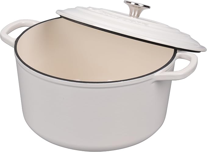 VORRINGARD Enameled Cast Iron Dutch Oven Pot - Image 5