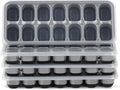 Ice Cube Tray 4 Pack, Easy-Release & Flexible 56 pcs Silicone Ice Cube Trays by Jrisbo