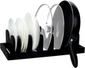 MinBoo Bamboo Pot Lid Organizer Pot Lid Holder, Pot and Pan Organizer Drawer by MinBoo