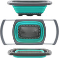 Qimh Colander collapsible, Colander Strainer Over The Sink Vegetable/Fruit by Qimh