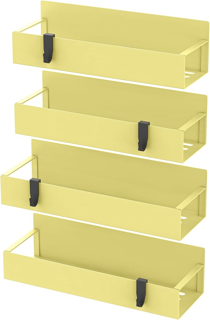 HuggieGems 4 Pack Magnetic Spice Storage Rack Organizer - Image 6