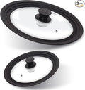 Anaeat Silicone Universal Lid for Pots, Pans and Skillets by Anaeat