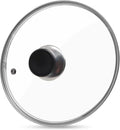 Glass Lid for Frying Pan Tempered Glass Pot Lid by Unknown