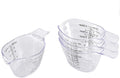 4 Pack Small Measuring Cups, 2oz/60ml Mini Measuring Cup by MiziDo
