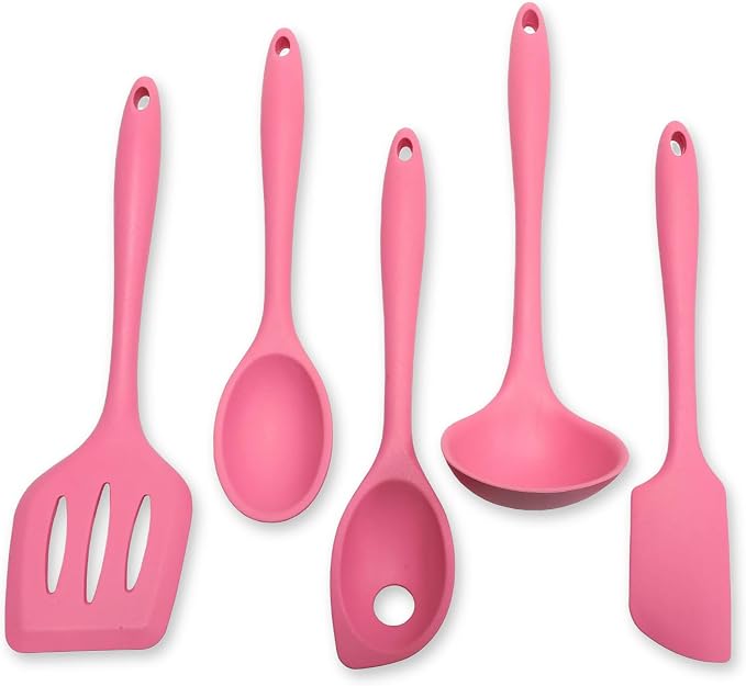 Chef Craft - Premium Silicone Kitchen Tools and Utensils Set, Non-Scratch by ChefCraft