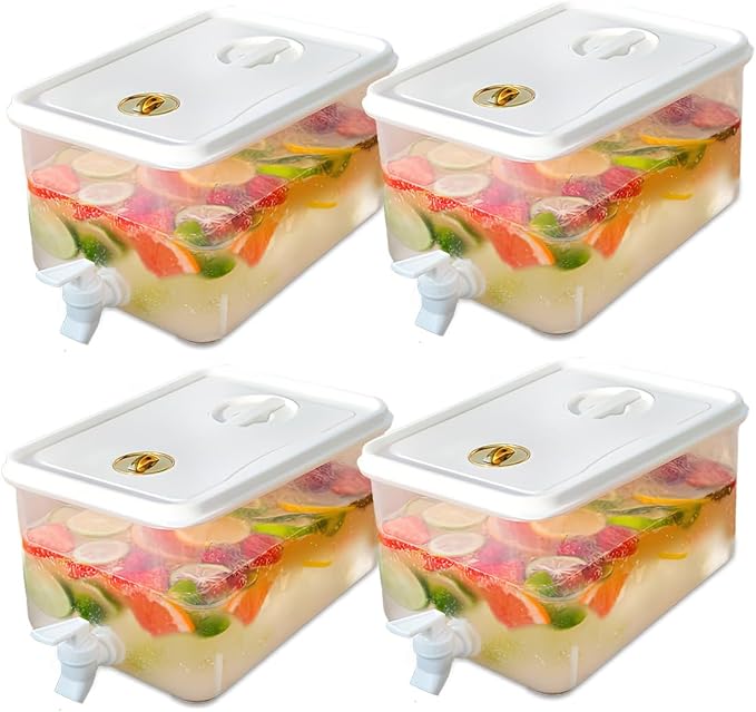 Beverage Drink Dispenser for Fridge, Plastic Beverage Dispenser by Unknown