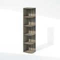 Furinno Reed Corner Shelf, 5-Tier Corner Bookshelf, Book Shelf, Corner Shelves by Furinno-FitsYourSpaceFitsYourBudget