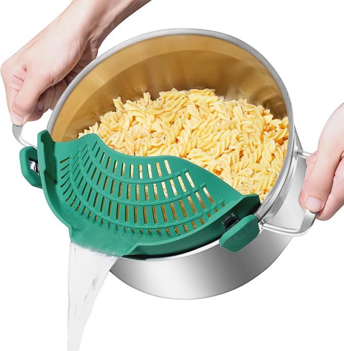 AUOON Oversized Pot Strainer Clip on Silicone by AUOON