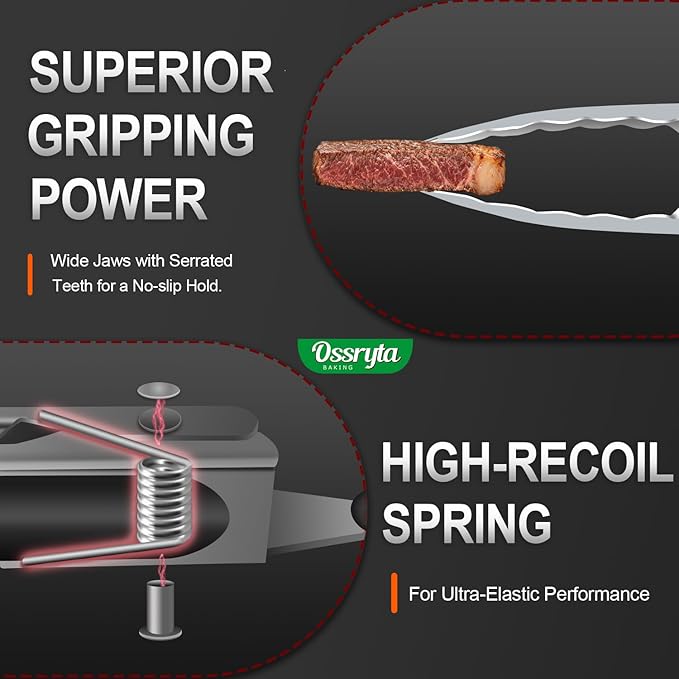 Stainless Steel Small Tong for Cooking - Image 4
